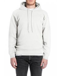 Replay - Herren Hoodie Kapuzenpullover Brushed Fleece - Lyst