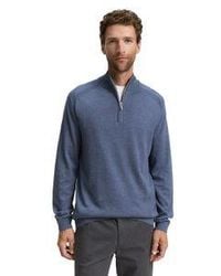 Tom Tailor - Herren Strickpullover Basic Knit Troyer - Lyst