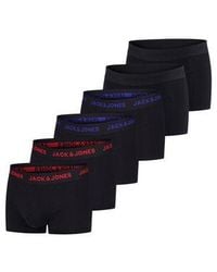 Jack & Jones - Boxershorts Retroshorts 6er Pack Basic Trunks - Lyst