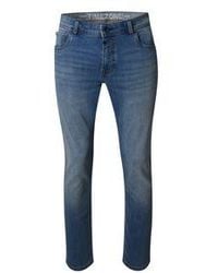 Timezone - Herren Jeans Slim Eduardotz Mid Waist - Lyst