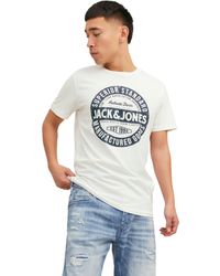 Jack & Jones - Rundhals T-Shirt JJEJEANS - Lyst