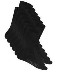 Jack & Jones - Regular Classic Socken Herren Schwarz Jacjens Socks 12Er/18Er Pack - Lyst