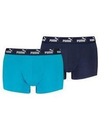 PUMA - Herren Boxershort Elements Basic Trunks 2Er Pack - Lyst