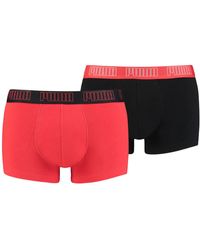 PUMA - Shortboxer Unterhosen Trunks 4er Pack - Lyst