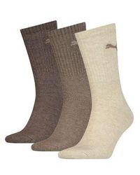 PUMA - Basic Socken Crew Socken - Lyst