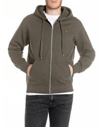 Replay - Herren Zip Hoodie Kapuzenpullover Brushed Fleece - Lyst