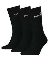 PUMA - Kurze Crew-Socken 3er-Pack - Lyst