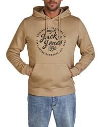 Jack & Jones - Hoodie Herren Regular Fit Jjeadrian - Lyst