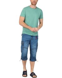 Para Mi High Waist Loose Fit Jeans Light Blue Denim