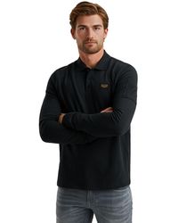 PME LEGEND - Herren Poloshirt Long Sleeve Polo American Classic - Lyst