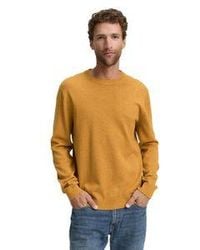 Tom Tailor - Herren Rundhals Pullover Basic Crewneck Knit - Lyst