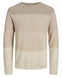 Jack & Jones - Sweater Pullover mit Rundhals Ausschnitt JJEHILL - Lyst