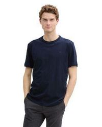 Tom Tailor - Herren T-Shirt With Print- Regular Fit - Lyst