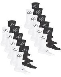 Jack & Jones - Tennissocken Herren Schwarz Weiß Jacdirect Tennis Sock 20Er Pack - Lyst