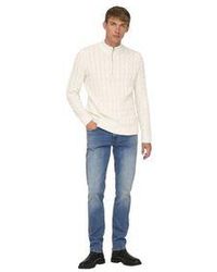 Only & Sons - Herren Jeans Onsweft Reg - Lyst