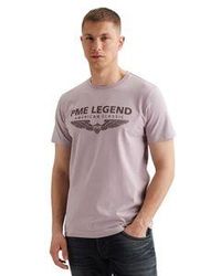 PME LEGEND - Herren Rundhals T-Shirt Short Sleeve R-Neck Logo Carrier - Lyst