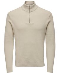 Only & Sons - Stehkragen Pullover ONSPHIL - Lyst