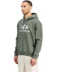 Alpha Industries - Herren Hoodie Kapuzenpullover Basic Bl - Lyst