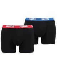 PUMA - Herren Boxershort Basic Boxer 2Er Pack - Lyst