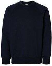 SELECTED - Selected Herren Rundhals Sweatshirt Slhrelaxaron Ls Raglan Sweat - Lyst