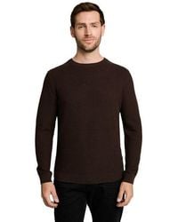 Tom Tailor - Herren Rundhals Pullover Structured Crewneck Knit - Lyst