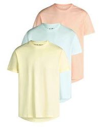 DENIMFY - Tshirt Herren Regular Fit Dfdiego 3Er Set Pack - Lyst