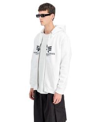 Alpha Industries - Herren Zip Hoodie Kapuzenpullover Basic Bl - Lyst
