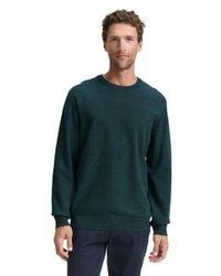 Tom Tailor - Herren Rundhals Pullover Structured Crewneck Knit - Lyst