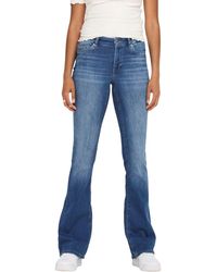 ONLY - Jeans ONLBLUSH MID FLARED REA1319 Blau - Lyst