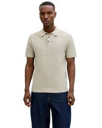 Jack & Jones - Herren Poloshirt Jprbluriley Knit - Lyst