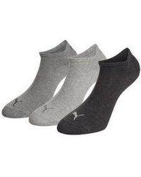 PUMA - Herren Damen Sneaker Socken Plain 3Er Pack - Lyst