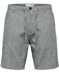 SELECTED - Selected Chino Shorts SLHCOMFORT-BRODY LINEN Comfort Fit - Lyst