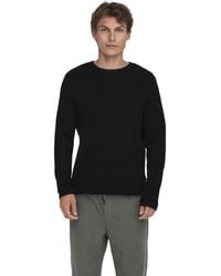 Only & Sons - Herren Pullover Onseric Reg 12 Struc Crew Knit - Lyst