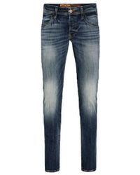 Jack & Jones - Slim-fit-Jeans JJIGLENN JJLUKE GE 938 NOOS - Lyst