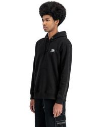 Alpha Industries - Herren Hoodie Kapuzenpullover Basic Sl - Lyst