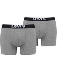Levi's - Herren Boxershort Solid Basic Boxer 2Er Pack - Lyst