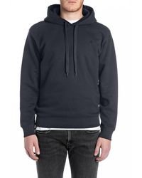 Replay - Herren Hoodie Kapuzenpullover Brushed Fleece - Lyst