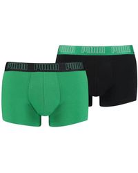 PUMA - Shortboxer Unterhosen Trunks 4er Pack - Lyst