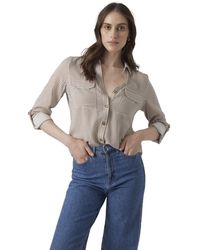 Vero Moda - Bluse VMBUMPY - Lyst