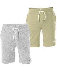 Riverso - Kurze Hosen Herren Sport Mit Taschen Regular Fit Rivmike 2Er Pack Set - Lyst