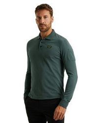 PME LEGEND - Herren Poloshirt Long Sleeve Polo American Classic - Lyst