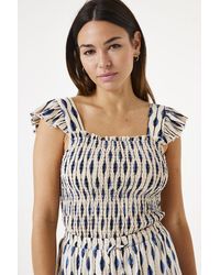 Garcia - Top Met Print - Lyst