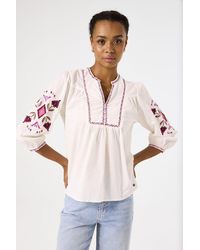 Garcia - Blouse Gebroken - Lyst
