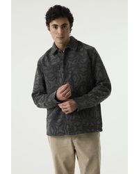 Garcia - Overshirt Met Patroon - Lyst