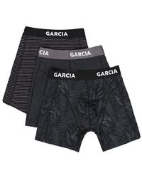 Garcia - 3 Pack Boxershorts Met Print - Lyst