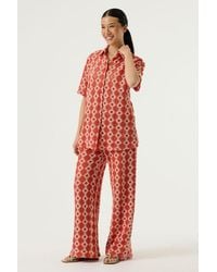 Garcia - Broek Met Print - Lyst