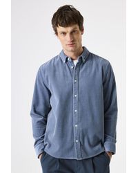 Garcia - Corduroy Overshirt Licht - Lyst