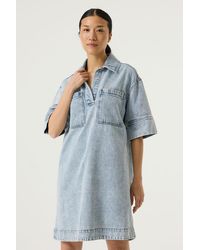 Garcia - Denim Jurk Medium Used - Lyst