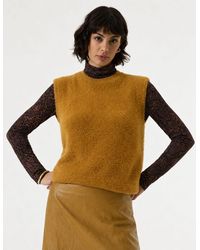 Garcia - Top Oker - Lyst