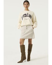 Garcia - Corduroy Rok Gebroken - Lyst